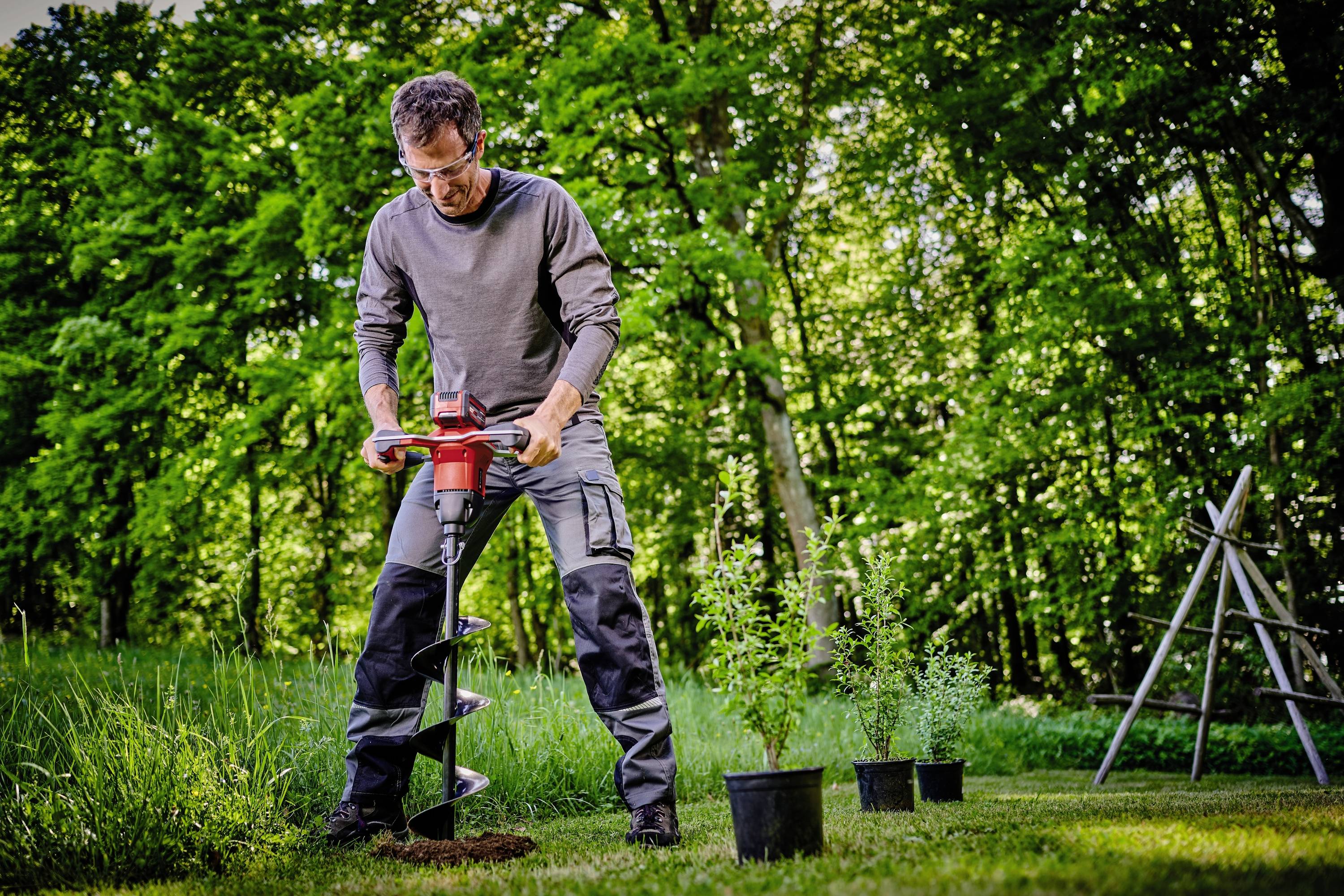 Einhell Professional 3437000 GP-EA 18/150 Li BL-Solo Erdbohrer