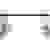 REEKIN [1x USB 2.0 Stecker A - 1x Apple Lightning-Stecker] 1.00m Schwarz