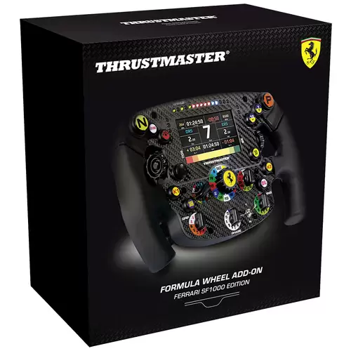 Thrustmaster Formula Wheel Add-On Ferrari SF1000 Edition Lenkrad Add-On PC, PlayStation 5, PlayStat Thrustmaster Formula Wheel Add-On Ferrari SF1000 Edition Lenkrad Add-On PC, PlayStation 5, PlayStat