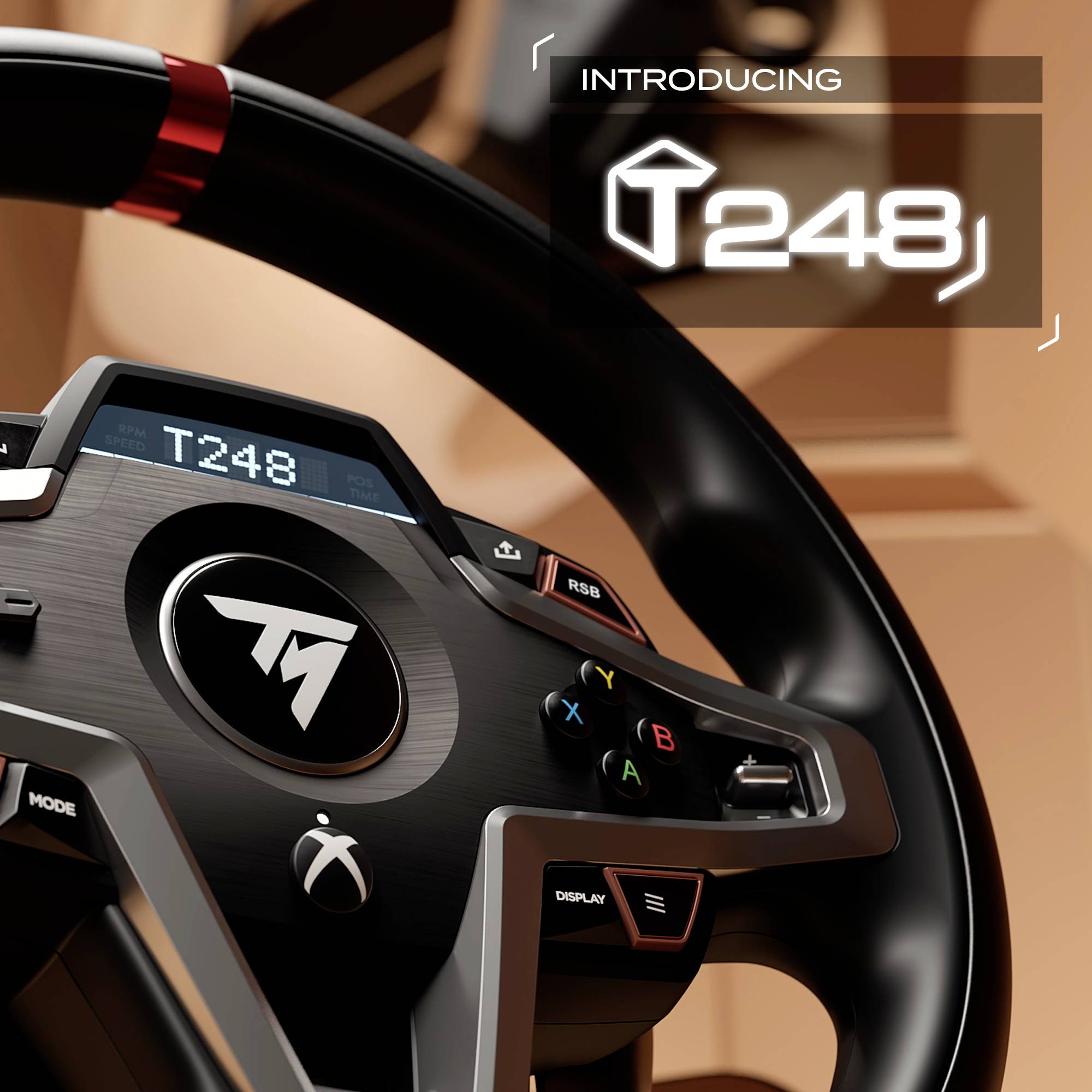 ThrustMaster T248 - Lenkrad- und Pedale-Set - kabelgebunden