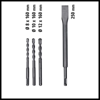 Einhell TC-RH 620 4F Kit SDS-Plus-Bohrhammer 240V 620W inkl. Koffer Einhell TC-RH 620 4F Kit SDS-Plus-Bohrhammer 240V 620W inkl. Koffer