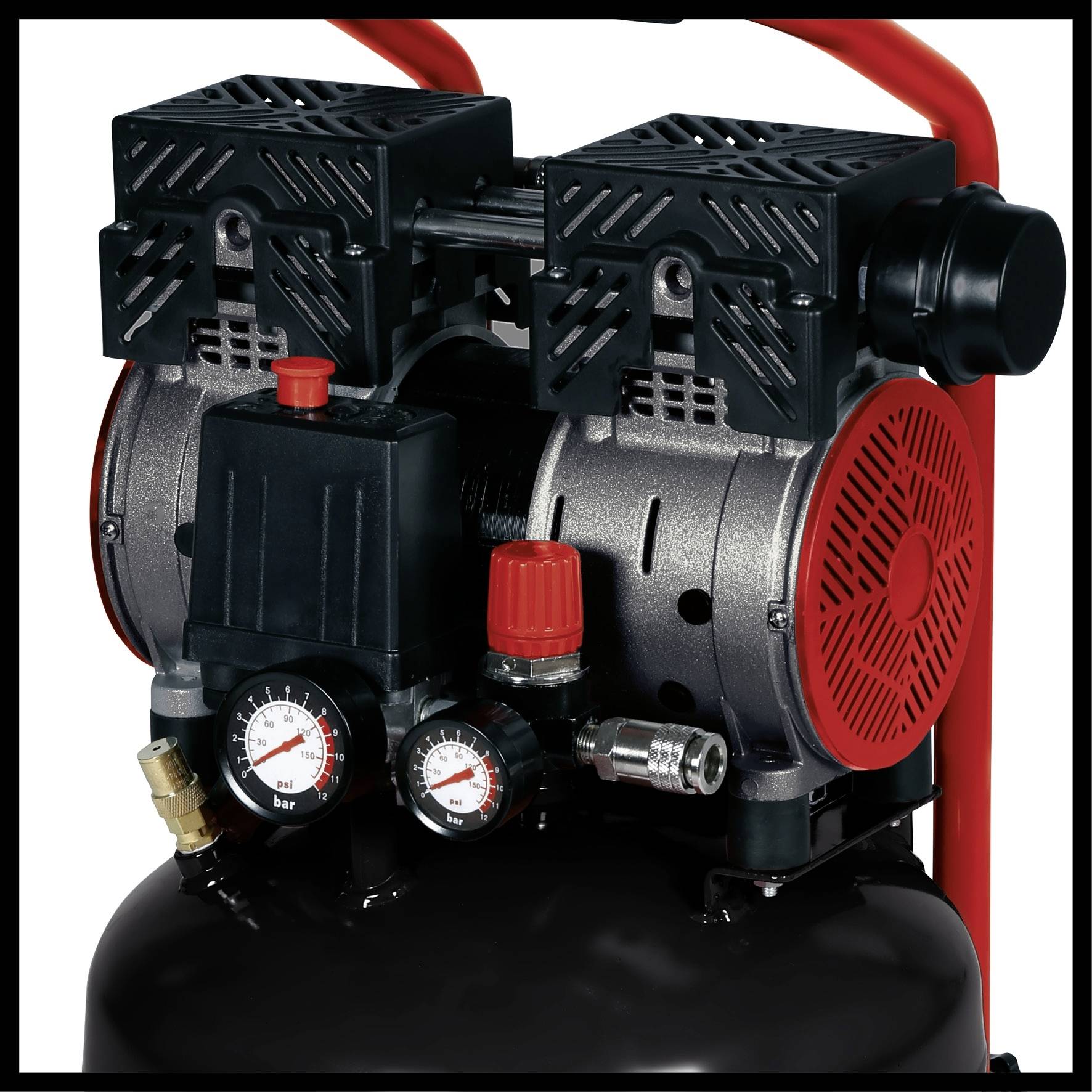 Einhell Druckluft-Kompressor Kompressor TE-AC 135/24 Silent Plus 24 l