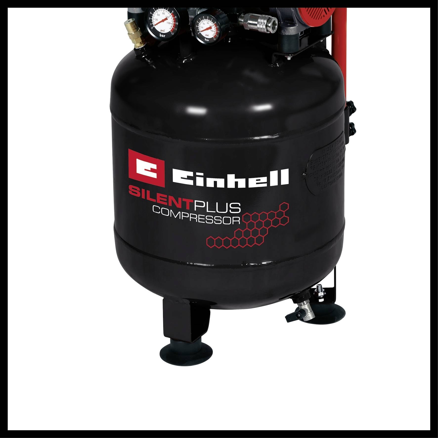 Einhell Druckluft-Kompressor Kompressor TE-AC 135/24 Silent Plus 24l
