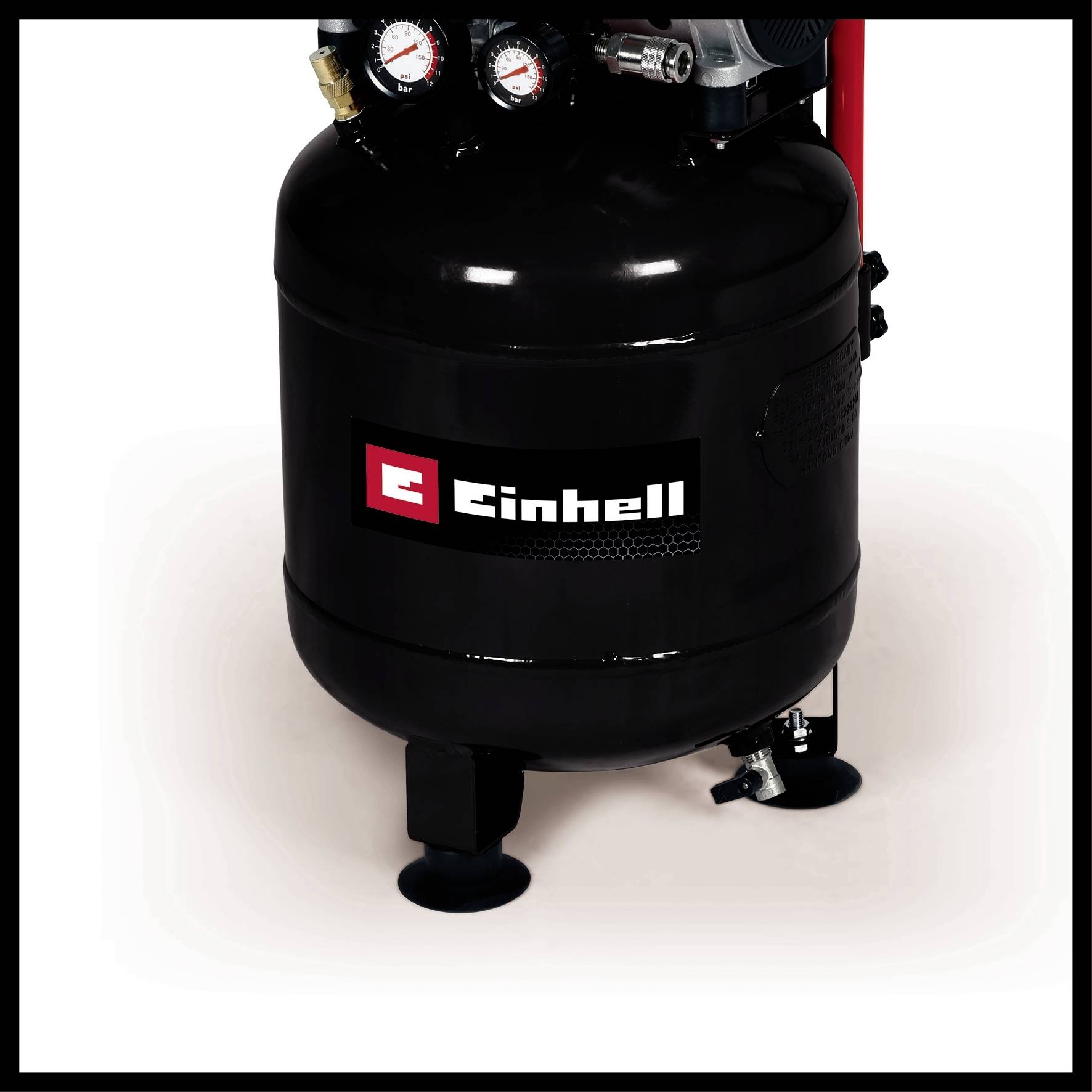 Einhell Druckluft-Kompressor Kompressor TE-AC 135/24 Silent Plus 24 l