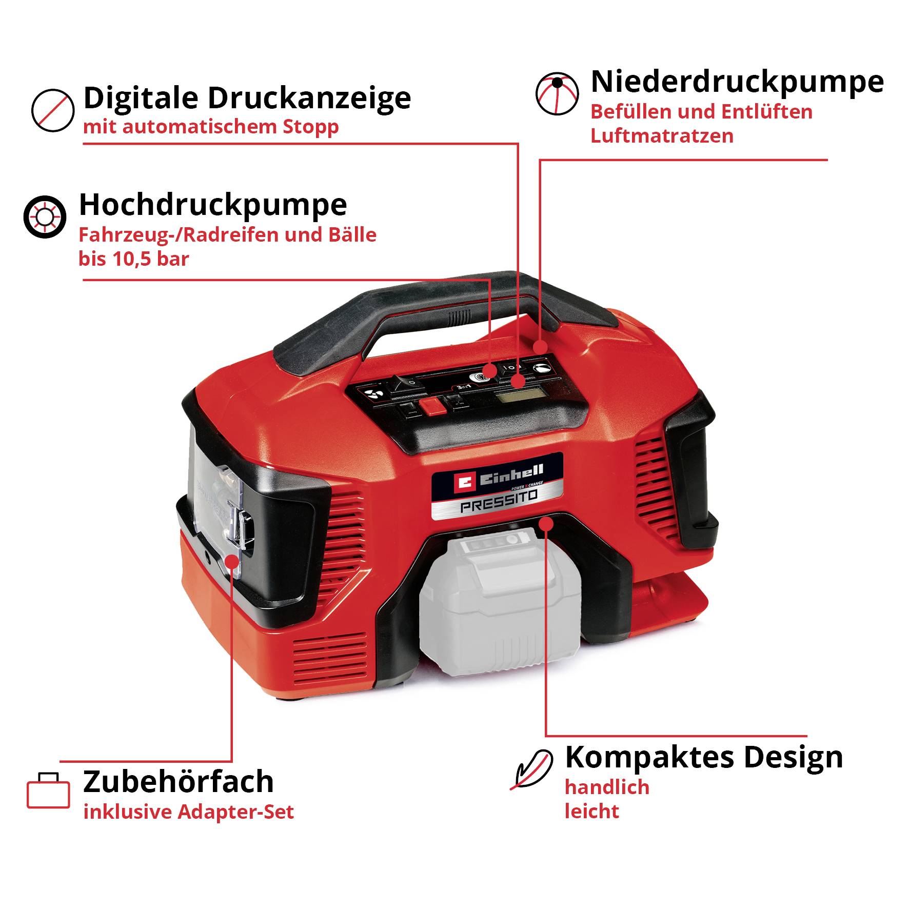 Einhell 4064161394268 Akku-Schlagschrauber 400 Nm 18V Li-Ion