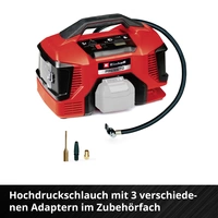 Einhell 4020467 Kompressor Power X-Change PRESSITO 18/21 10 bar Digitales Display Einhell 4020467 Kompressor Power X-Change PRESSITO 18/21 10 bar Digitales Display