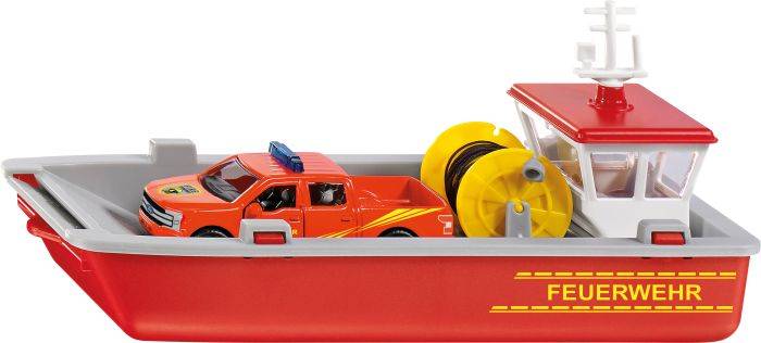 Siku SUPER Feuerwehr Arbeitsboot| 2117