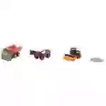 SIKU Spielwaren Baufahrzeug Modell Muldenkipper, Liebherr Radler, Straßenwalze Fertigmodell Baufahrzeug Modell SIKU Spielwaren Baufahrzeug Modell Muldenkipper, Liebherr Radler, Straßenwalze Fertigmodell Baufahrzeug Modell