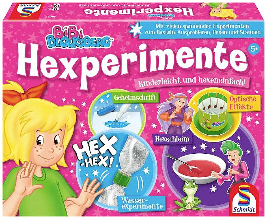 Schmidt Spiele 40617 Schmidt Spiele 40617 Bibi Blocksberg, Hexperimente Experimentierkasten