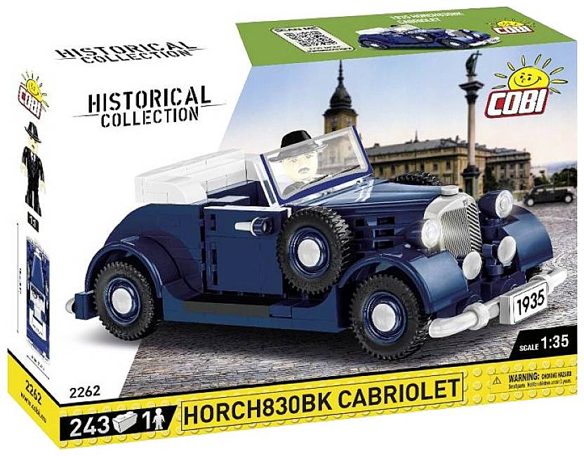 COBI 2262 1935 HORCH 830 CABRIOLET Konstruktions-Set