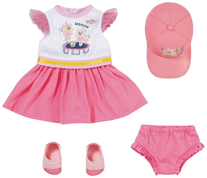 Zapf 831946 BABY born Kindergarten Basecap Set 36cm 831946