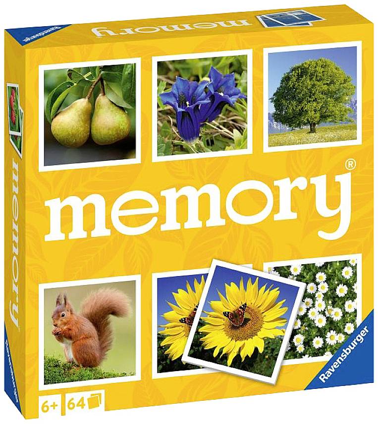 Ravensburger 20881 Natur memory® der Spieleklassiker für alle Naturfreunde, Me 20881