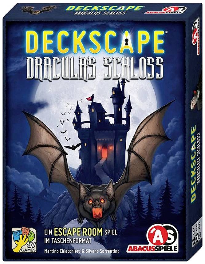 Deckscape - Draculas Schloss Abacusspiele Deckscape - Draculas Schloss 38213
