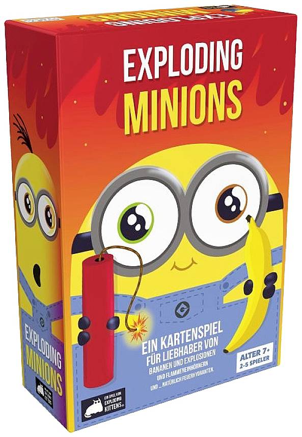 Asmodee Exploding Minions EXKD0009 Anzahl Spieler (max.): 5