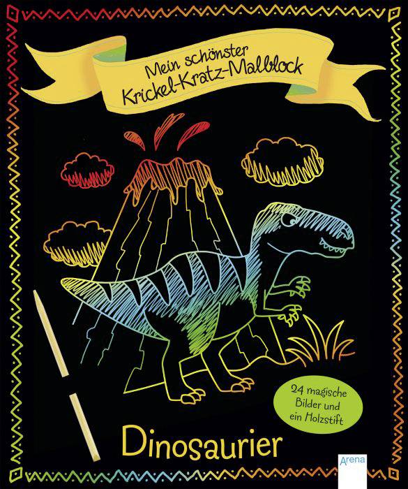 Schönster Krickel-Kratz-Malblock ? Din