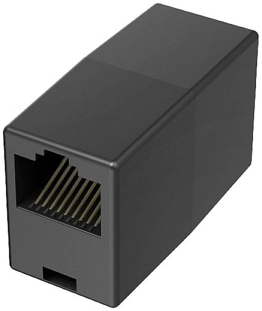 Hama ISDN Adapter [1x RJ45-Buchse 8p8c - 1x RJ45-Buchse 8p8c] Schwarz