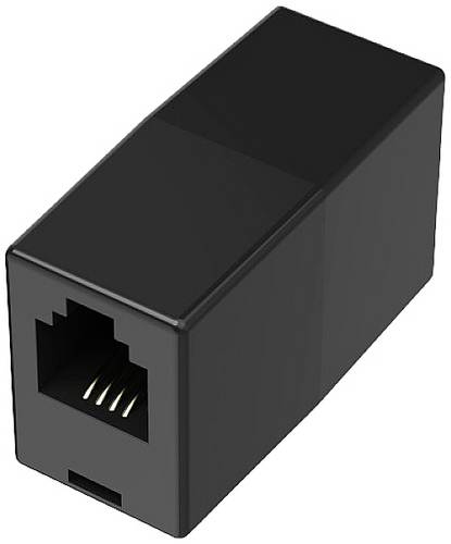Hama Telefon (analog) Adapter [1x RJ11-Buchse 6p4c - 1x RJ11-Buchse 6p4c]