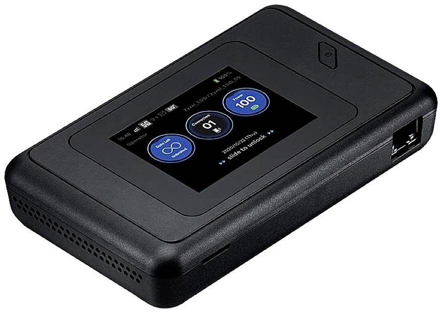 ZyXEL NR2101 Mobiler 5G-WLAN-Hotspot bis 16 Geräte Schwarz