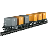 Märklin 46661 H0 Behälter-Transportwagen-Paar Laabs der DB Märklin 46661 H0 Behälter-Transportwagen-Paar Laabs der DB