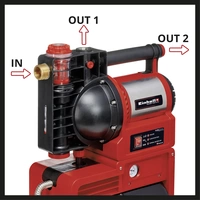 Einhell 4173530 GE-WW 1246 N FS Hauswasserwerk 4600 l/h Einhell 4173530 GE-WW 1246 N FS Hauswasserwerk 4600 l/h