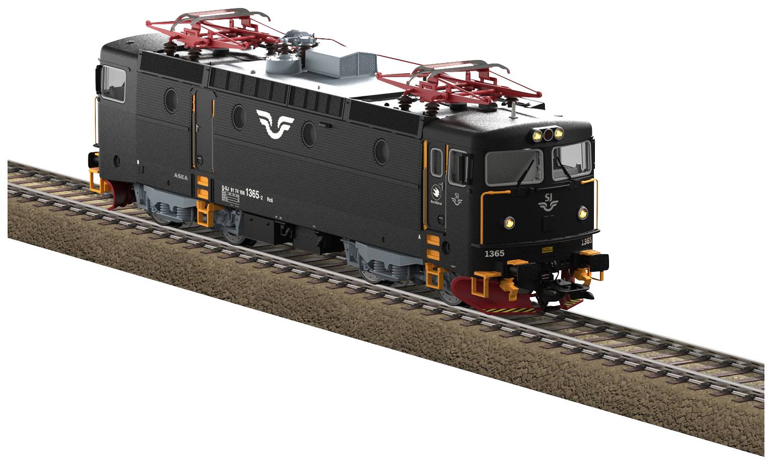 TRIX H0 25280 H0 E-Lok Rc6 der SJ