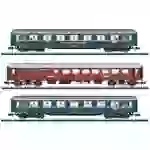 MiniTrix 18259 N 3er-Set Personenwagen F-Zug F41 Senator der DB 1.Klasse A4üe, ABü-38, Speisewagen WR4ü 3er-Set MiniTrix 18259 N 3er-Set Personenwagen F-Zug F41 Senator der DB 1.Klasse A4üe, ABü-38, Speisewagen WR4ü 3er-Set