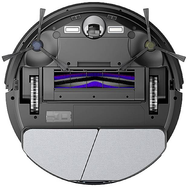 Midea Europe M7 pro Saug-und Wischroboter Schwarz Vibrationswischen, 2 Wassertanks, App gesteuert, Fernbedienbar, inkl. Akku