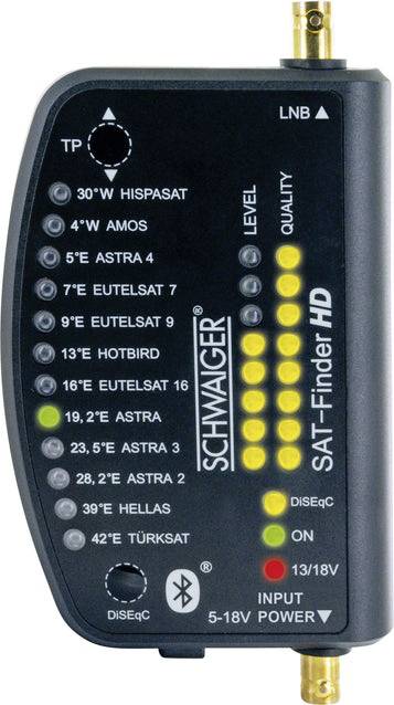 Schwaiger Sat Finder HD + Powerbank SAT Finder