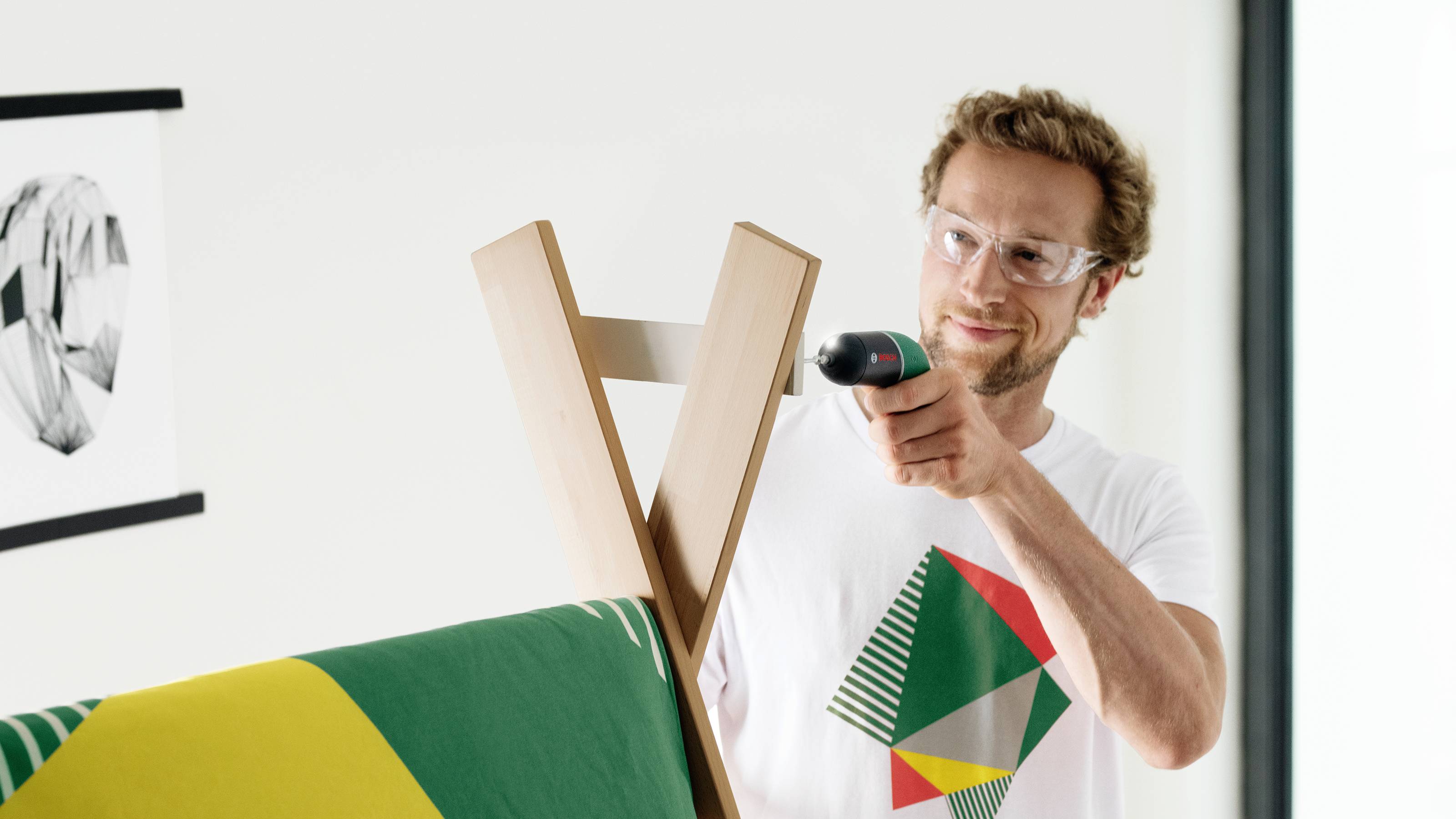 Bosch Home and Garden IXO 6 Classic Vino Set 06039C7103 Akku-Bohrschrauber 3.6 V 2.5 Ah Li-Ion