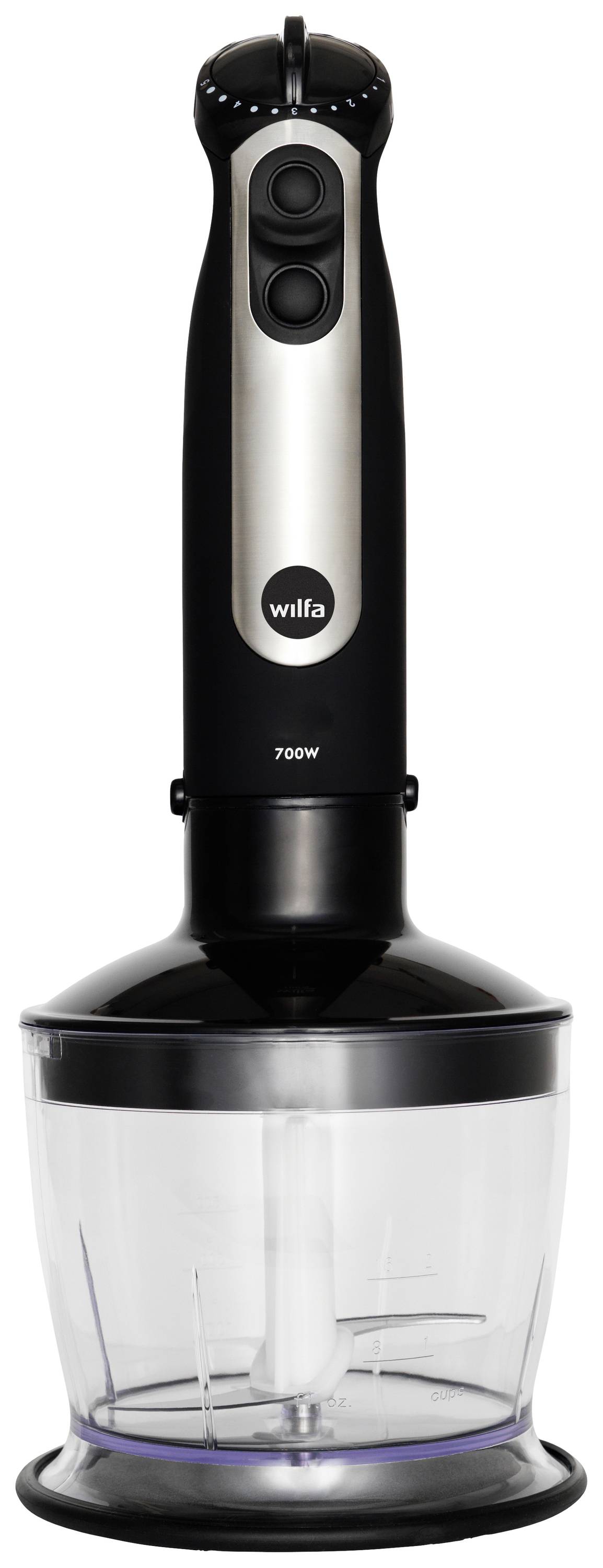 Wilfa SM-1FP Stabmixer 700W Edelstahl, Schwarz