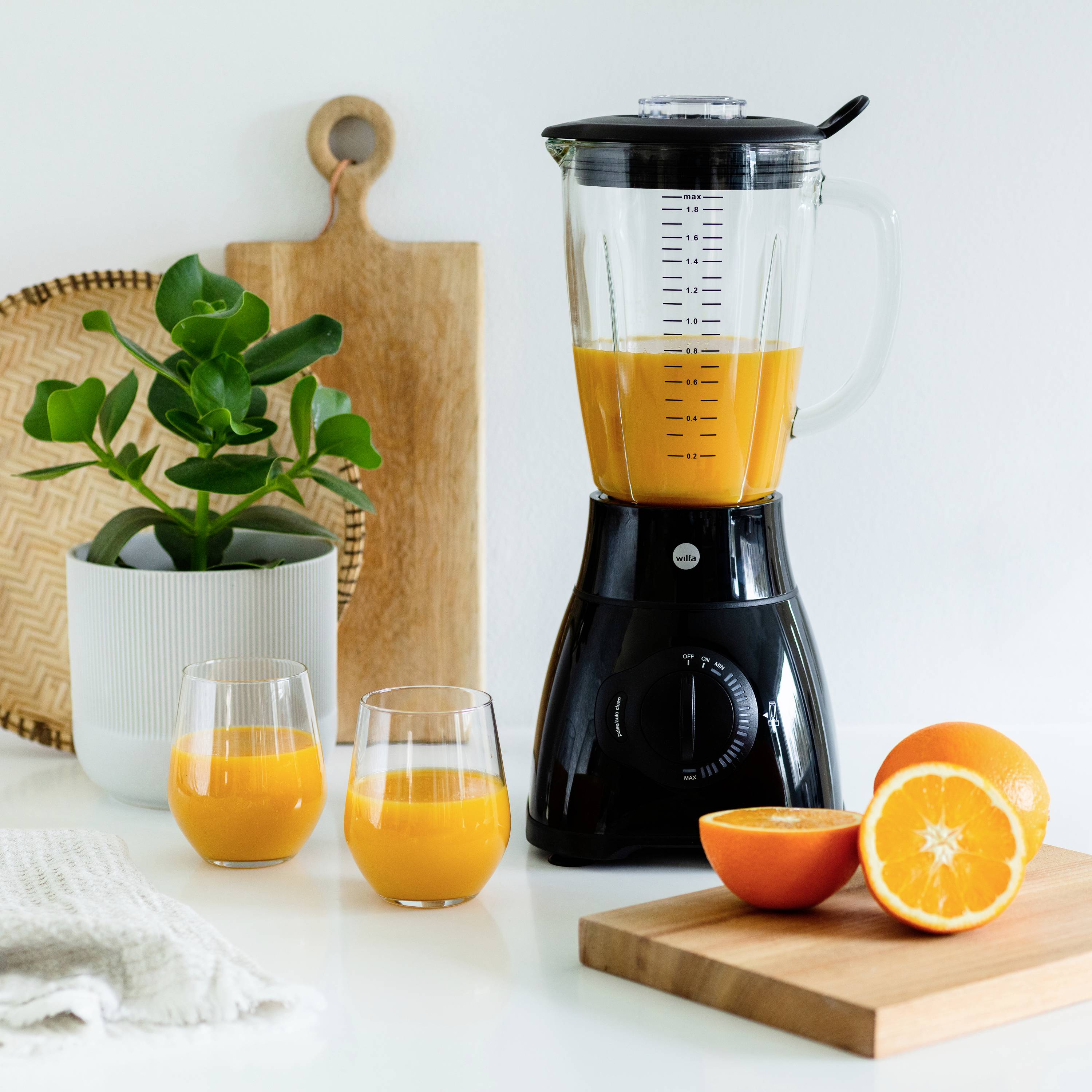 Wilfa BLP-1200B Standmixer 1200 W Schwarz