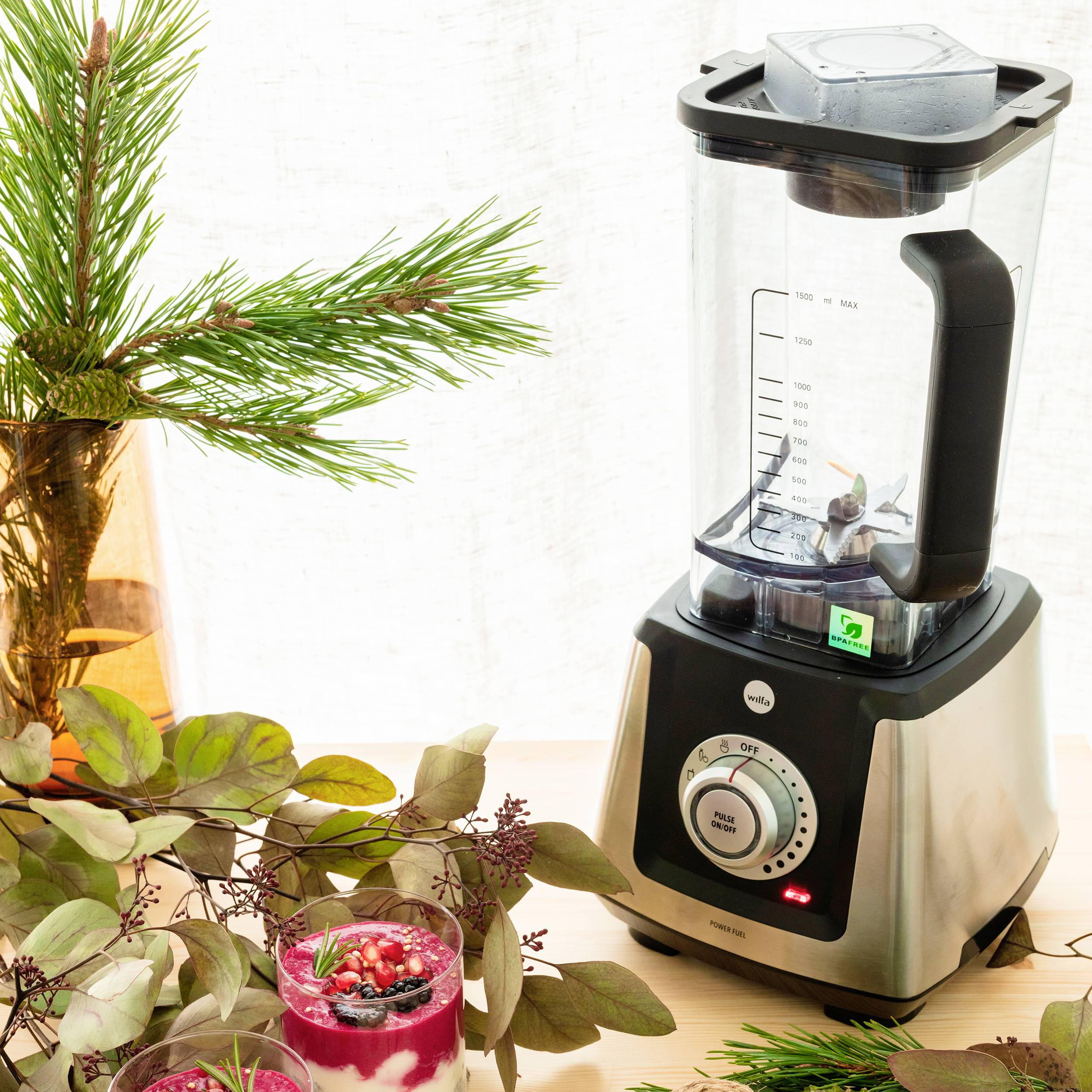 Wilfa BPF-1200S Standmixer 1200 W Silber