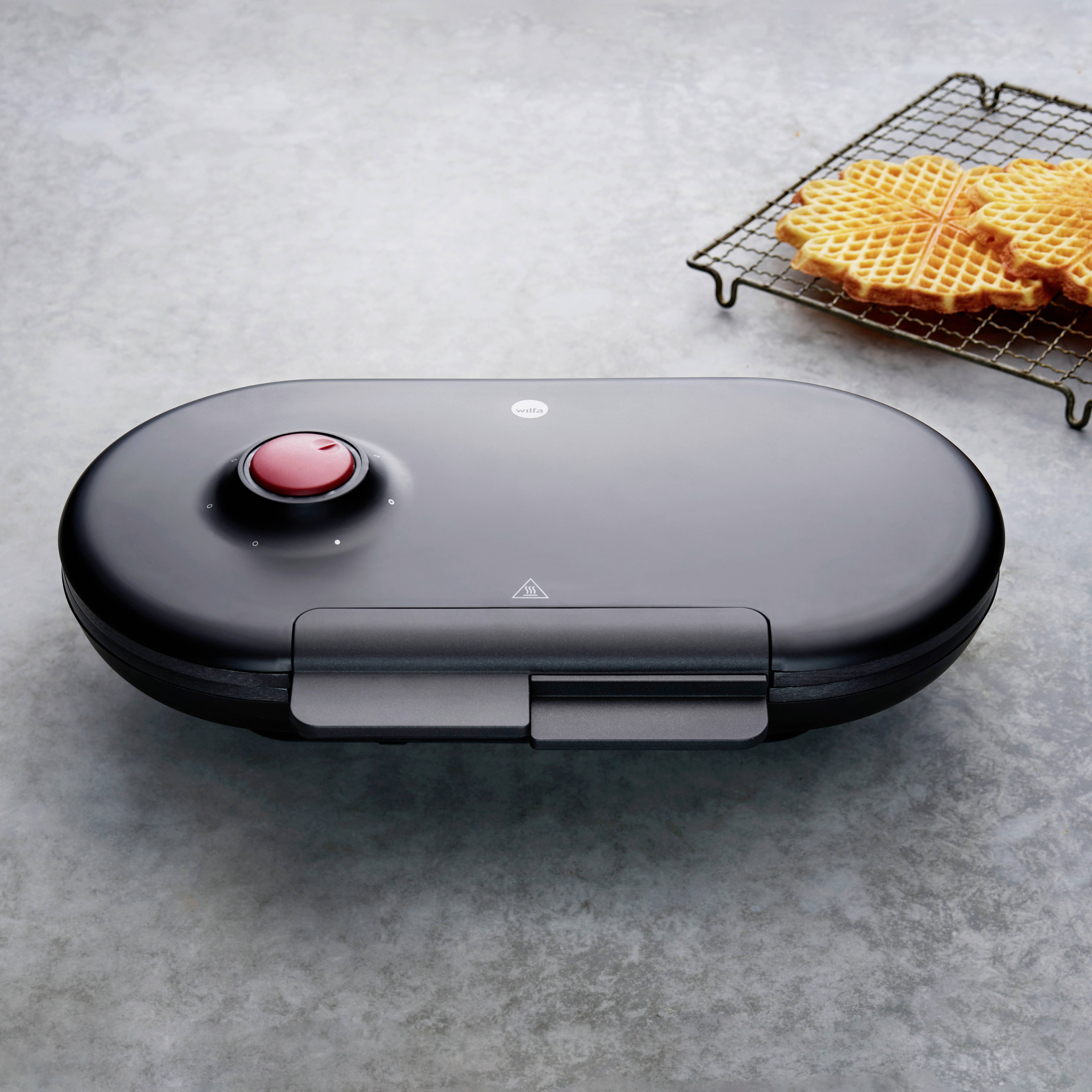 Wilfa WAD-619B Waffeleisen Schwarz