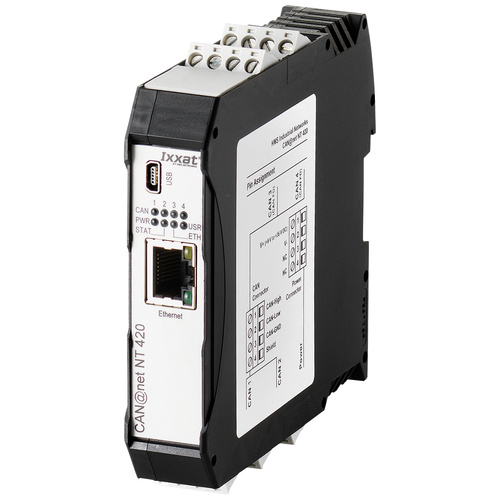 Ixxat 1.01.0332.42000 CAN@net NT 420 CAN Umsetzer Ethernet, CAN, USB 24 V/DC 1 St.