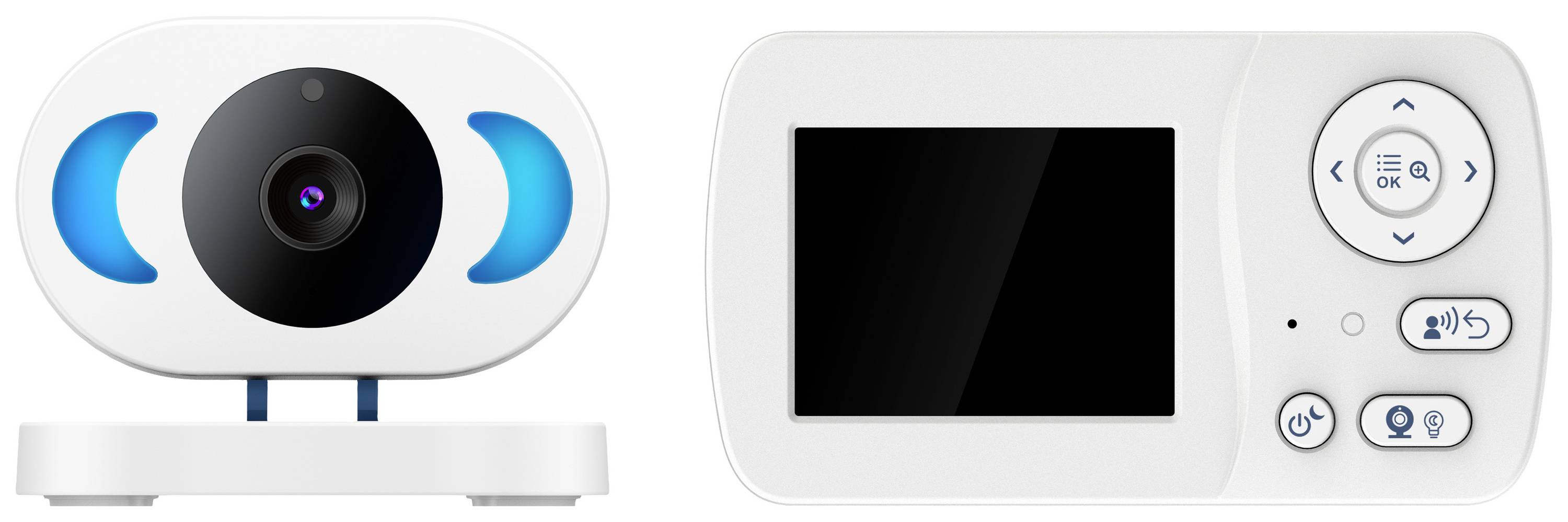 Telefunken VM-F200 TF-VM-F200 Babyphone mit Kamera Digital 2.4 GHz