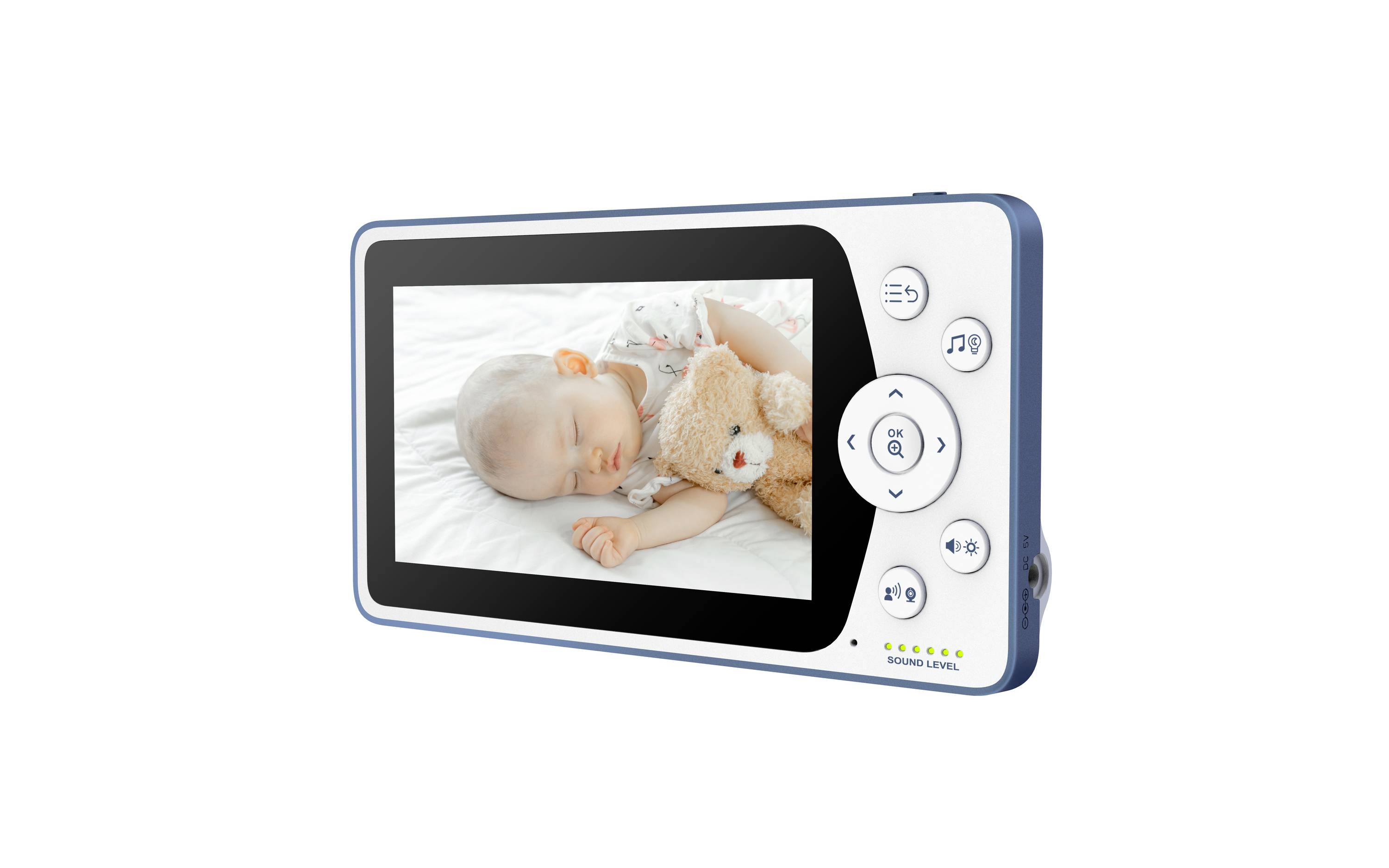 Telefunken VM-F600 TF-VM-F600 Babyphone mit Kamera WLAN 2.4 GHz