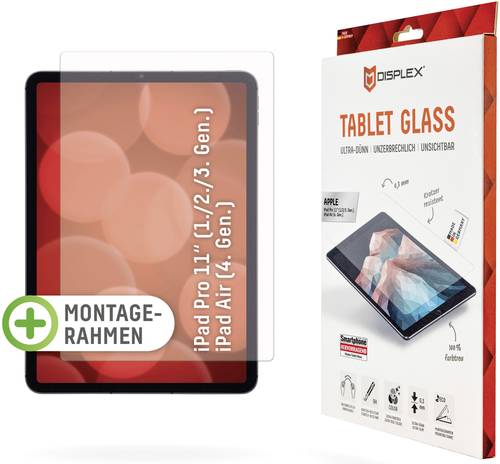 DISPLEX Displayschutzglas Passend für Apple-Modell: iPad Pro 11 (1. Generation), iPad Pro 11 (2. Ge