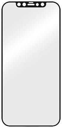 DISPLEX Privacy FC Displayschutzglas mit Blickschutz Apple iPhone 12, iPhone 12 Pro 1 St. kratzfest 01397