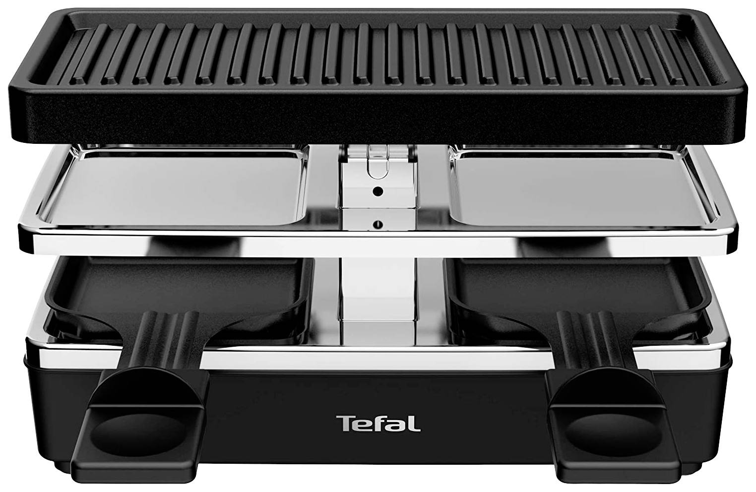Tefal RE2308 Raclette Schwarz/Silber