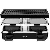Tefal RE2308 Raclette Schwarz/Silber Tefal RE2308 Raclette Schwarz/Silber