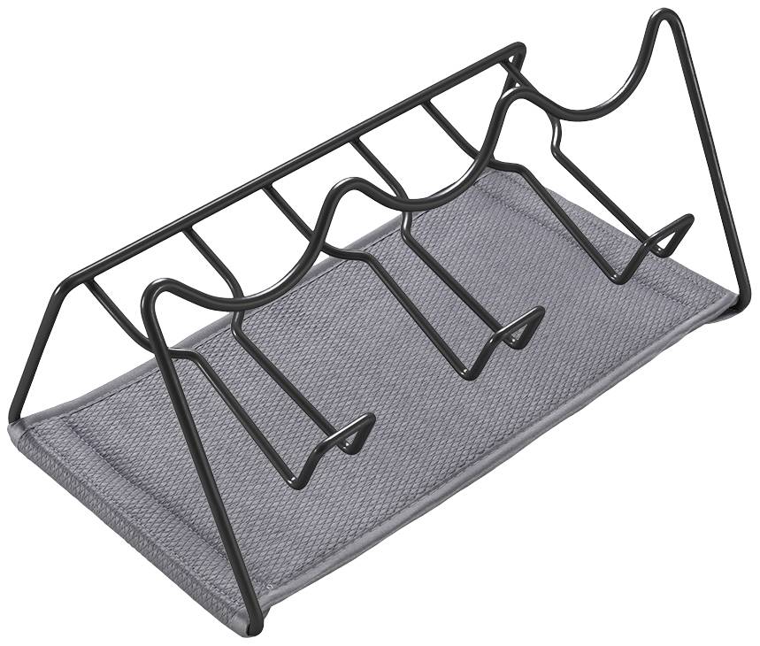 Metaltex 321603000 Sodatex-3 für 3 Flaschen, schwarz