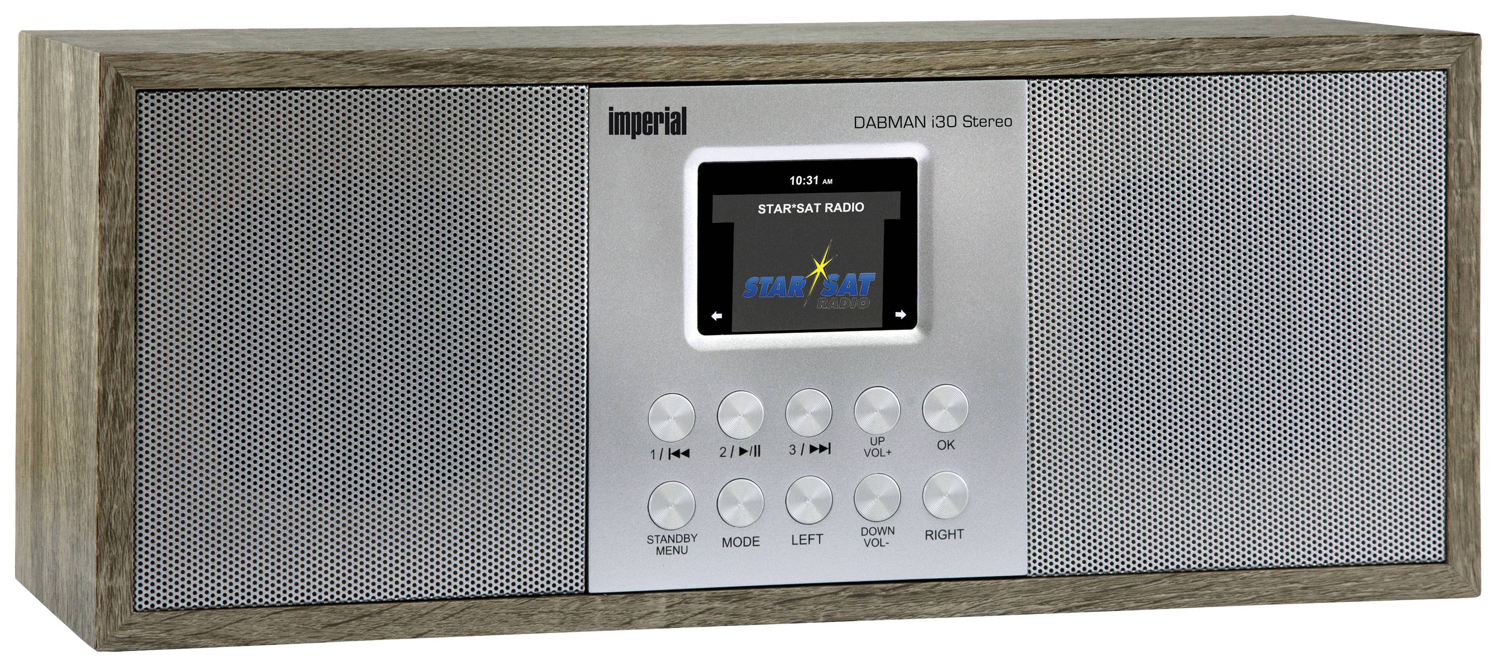Imperial DABMAN i30 Stereo (vintage) Internet Tischradio Internet, DAB+, UKW AUX, Bluetooth®, DAB+, DLNA, Internetradio, UKW, USB