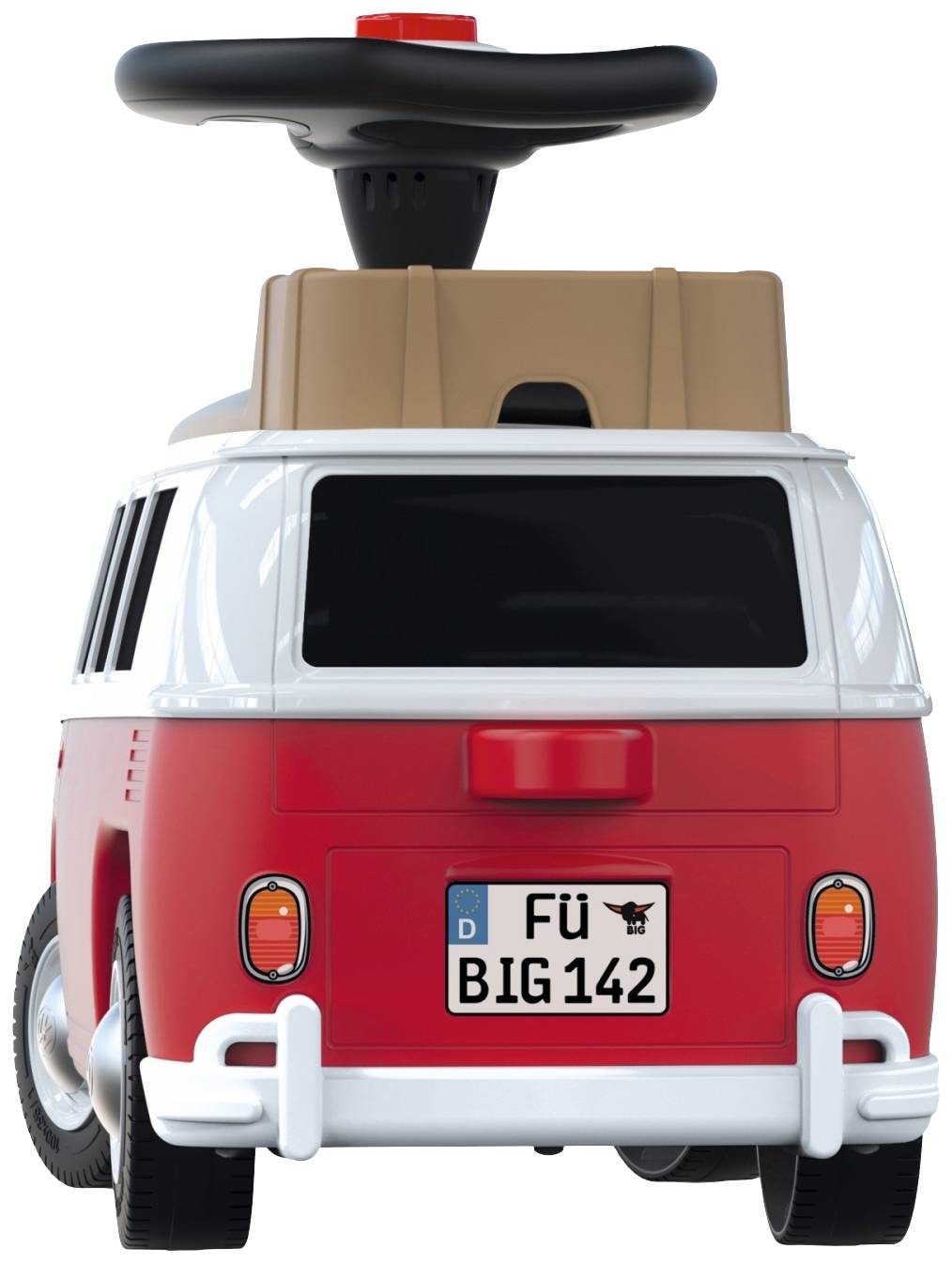 Baby VW T1 Rot von BIG mit Hupe