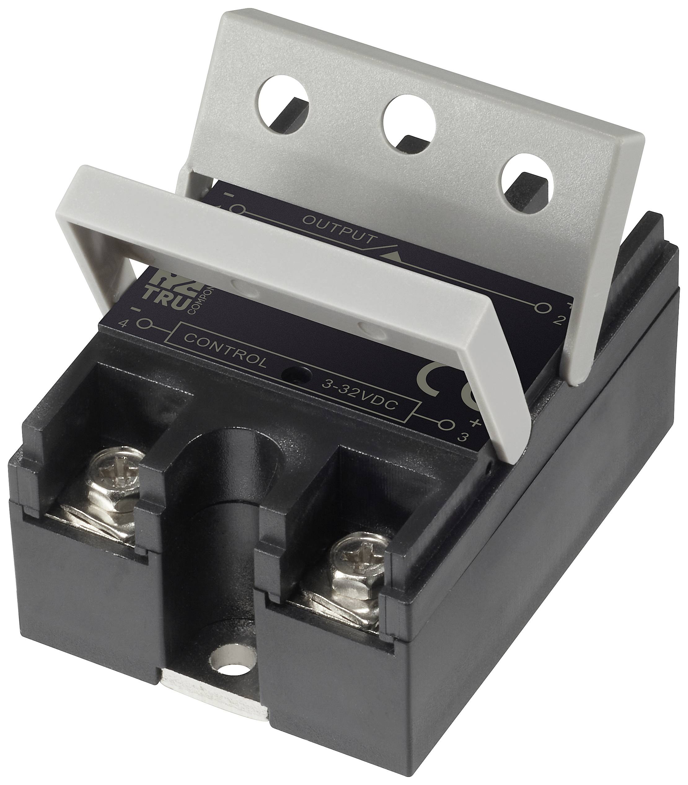 TRU COMPONENTS Halbleiterrelais TC-GSR-1-25DD 25A Schaltspannung (max.): 220 V/DC Gleichstromschaltung 1St.