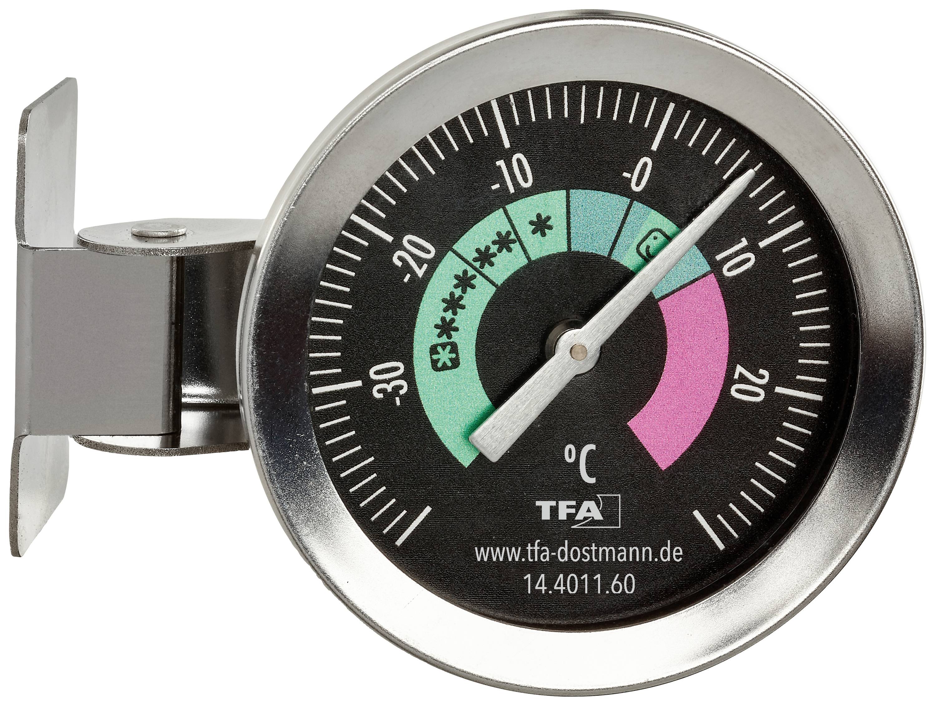 TFA Dostmann 14.4011.60 Kühl-/Gefrierschrank-Thermometer
