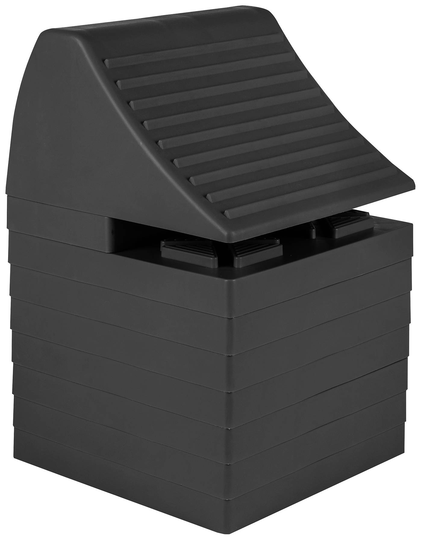 Calima 46057 Ausgleichskeil, Stufenkeil 2500kg PP 24cm x 24cm x 25mm