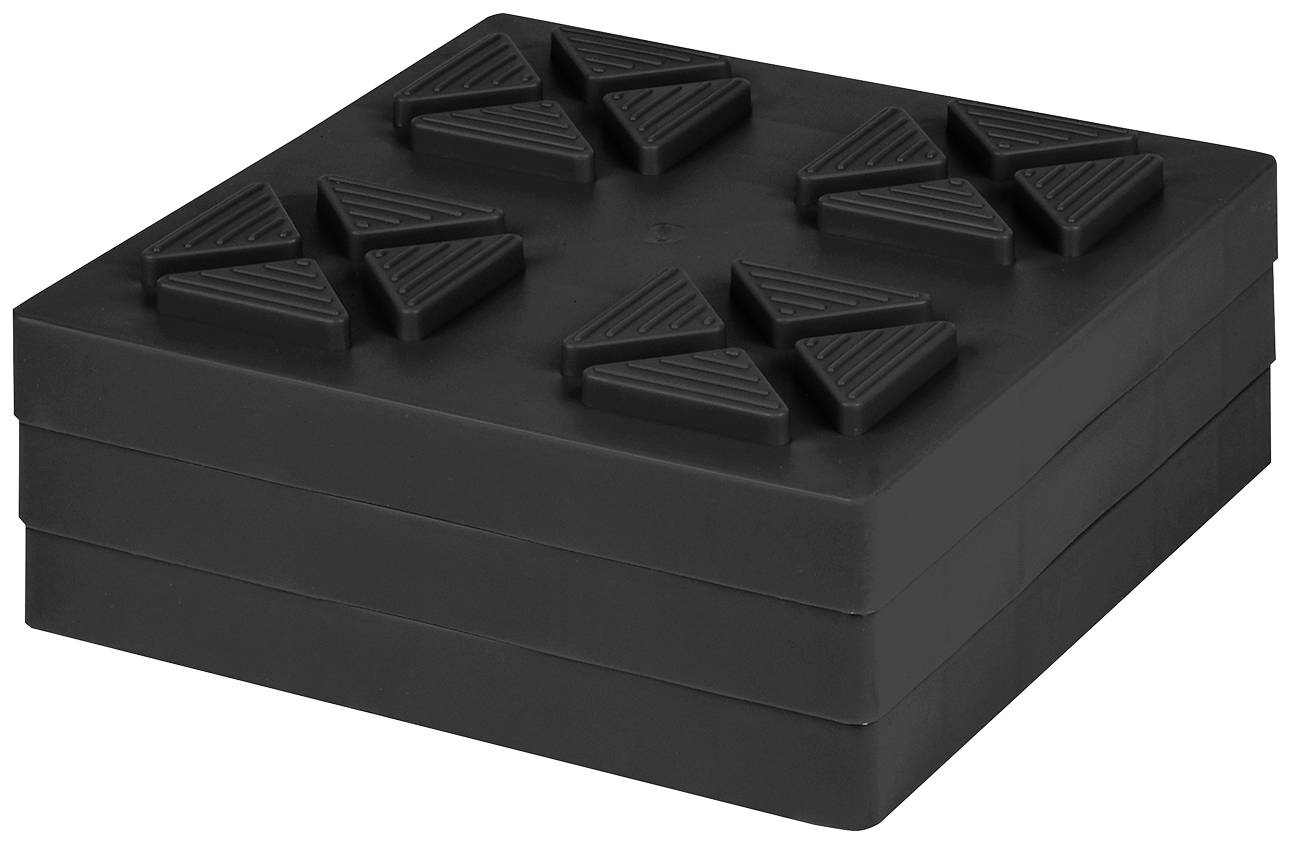 Calima 46057 Ausgleichskeil, Stufenkeil 2500kg PP 24cm x 24cm x 25mm