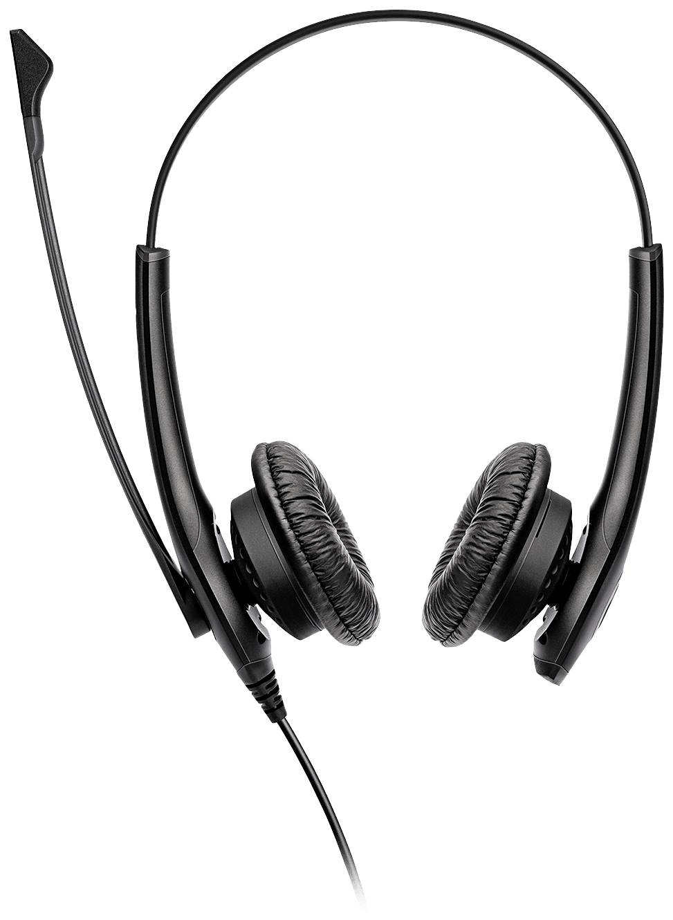 Jabra BIZ 1100 Duo On Ear Headset kabelgebunden Stereo Schwarz Noise Cancelling Telefon