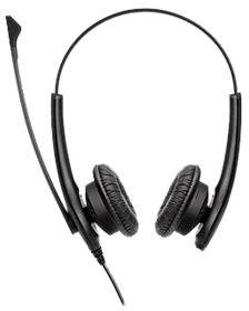 Jabra BIZ 1100 USB Duo On Ear Headset kabelgebunden Stereo Schwarz Telefon