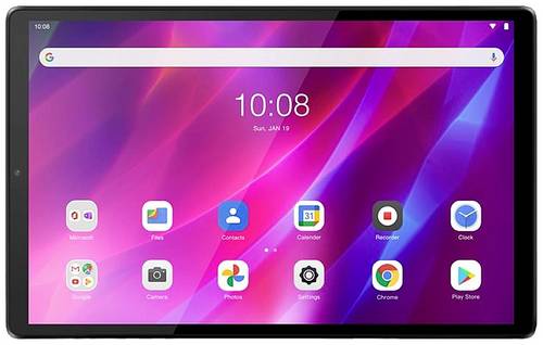 Lenovo Tab K10 WiFi, LTE/4G, UMTS/3G, GSM/2G 128GB Schwarz Android-Tablet 26.2cm (10.3 Zoll) 2.3GHz